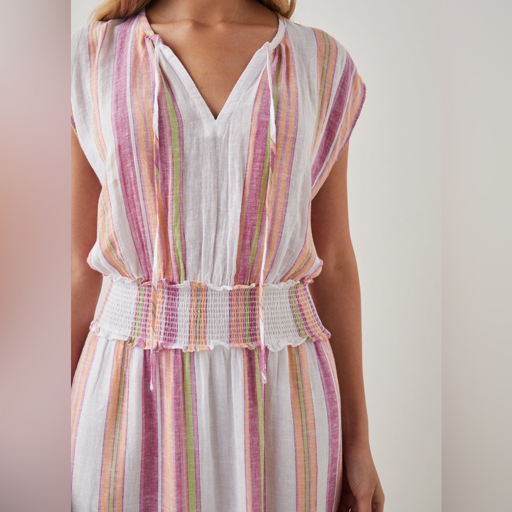 RAILS Ashlyn Dress Hibiscus Stripe